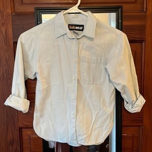 VTG Kidswear chambray shirt size xs
